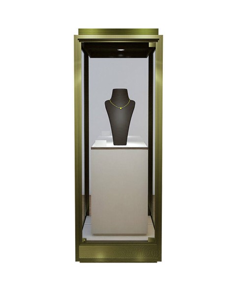 Commercial Freestanding Jewelry Display Case High End Jewellery Display Cabinets For Shops
